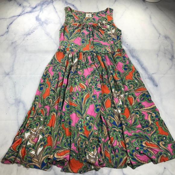 Anthropologie Lilka Sleeveless Paisley Dress - Picture 8 of 8